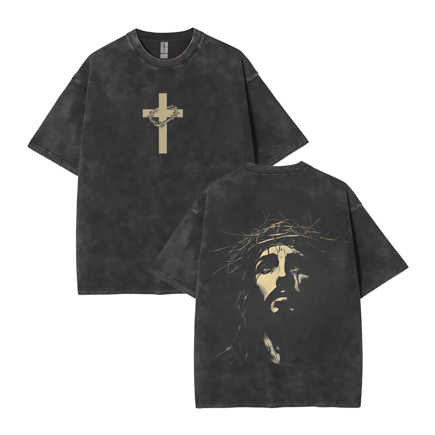 Crown of Thorns Yeshua T-Shirt - Crucified Apparel